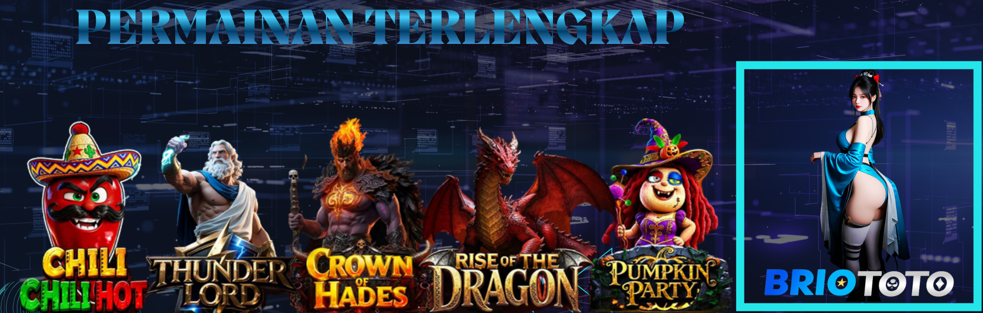 PERMAINAN TERLENGKAP BRIOTOTO