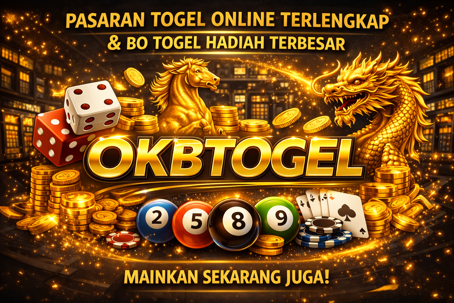OKBTOGEL ⚡️ Referensi Situs Bandar Slot Online Gacor Hari Ini