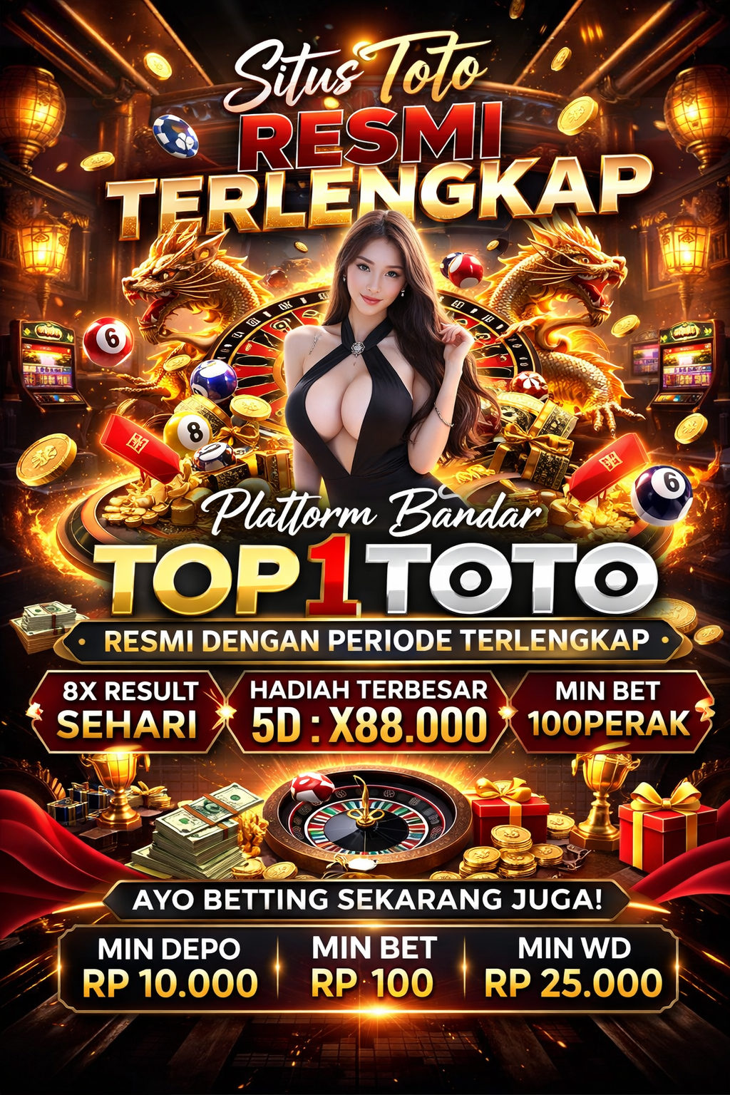 TOP1TOTO ✈️ Link Aliran Situs Toto Togel Online 4D Pasaran WLA Resmi Pasti Bayar Full